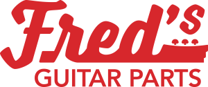 Freds Guitar RED LOGO